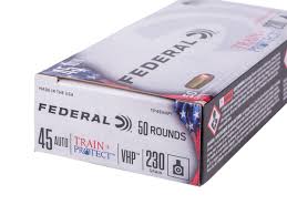 Federal 45AUTO 230Gr. VHP 100RD Box